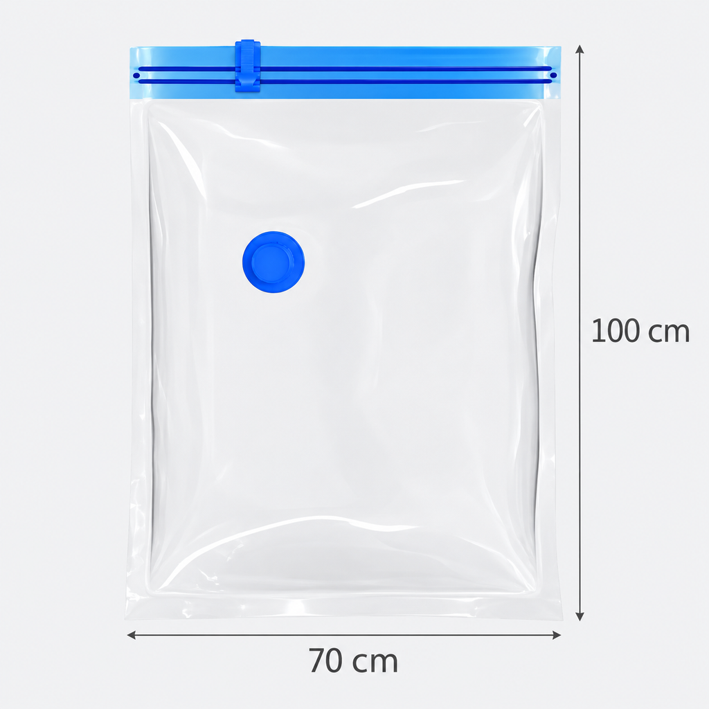 Set 3 saci de vidat 70 × 100 cm – Mai mult spațiu în dulap