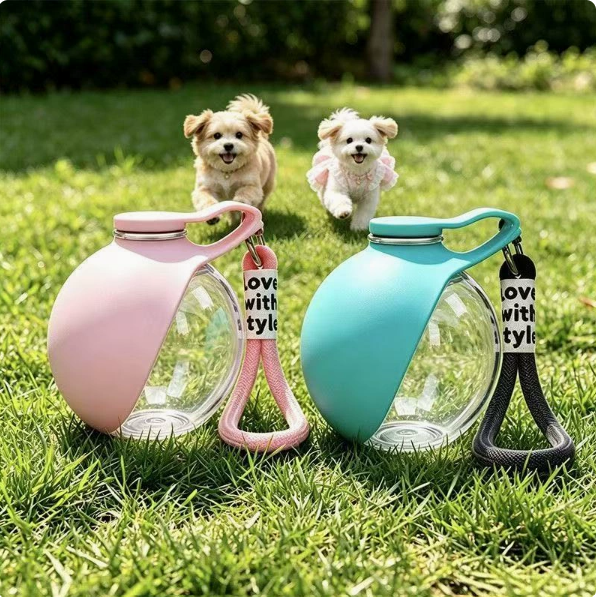 Sticlă Apă Portabilă Câini 285ml